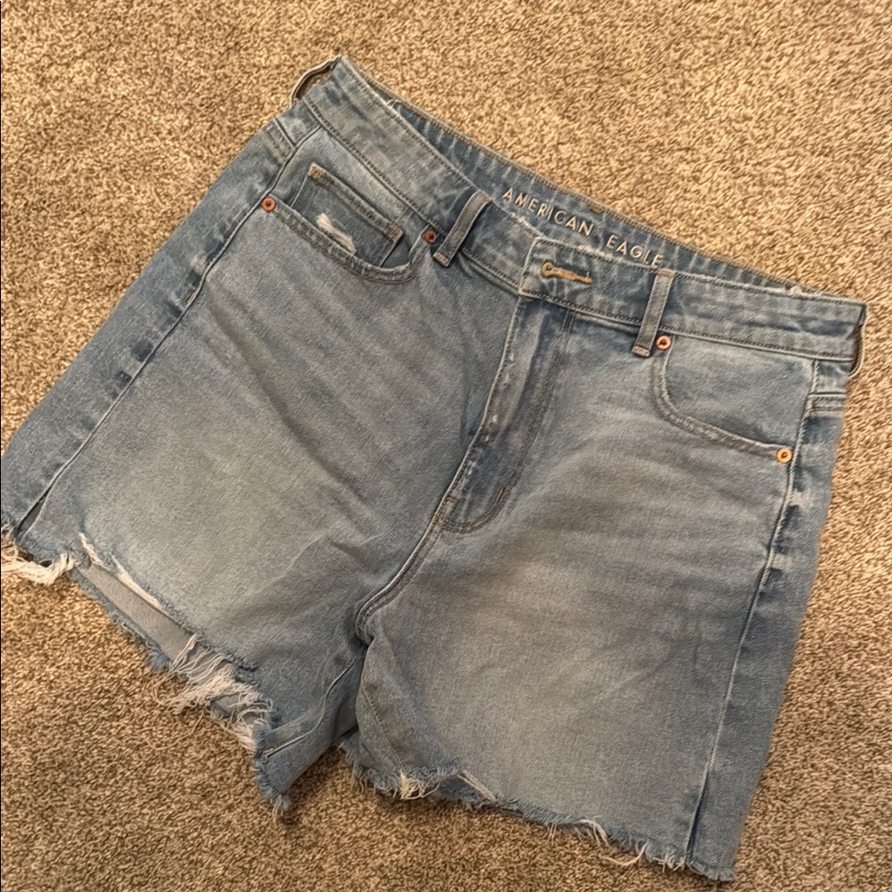 American Eagle Outfitters Women's Blue Denim Shorts